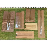 Paper wrapping bags + Bopp Window 
